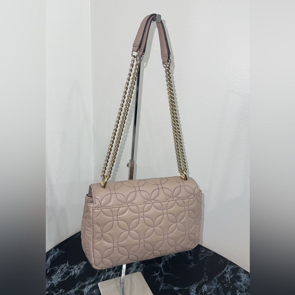 Michael Kors Sloan Large Quilted Chain Shoulder Bag AUTHENTIC - Picture 4 of 14